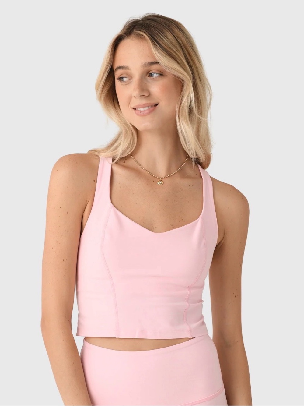 NWT Beyond Yoga Women's Spacedye
Intensity Racerback Cropped Tank, size L